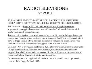 radiotelevisione 2 parte