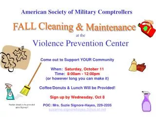 at the Violence Prevention Center