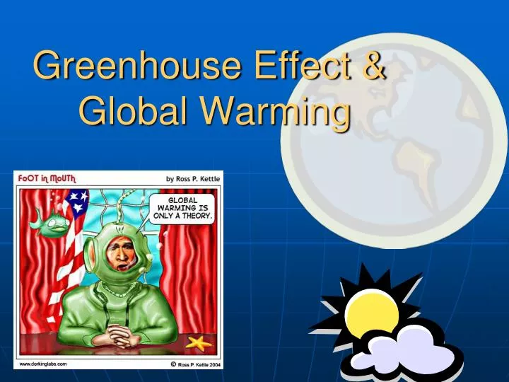 greenhouse effect global warming