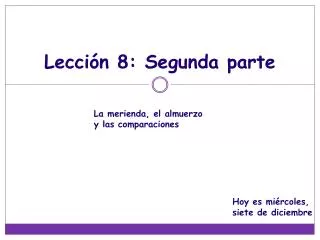 lecci n 8 segunda parte