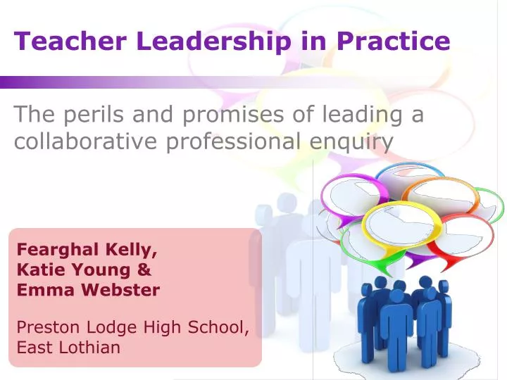 teacher leadership in practice