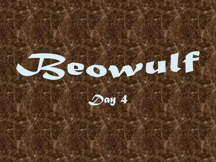 beowulf