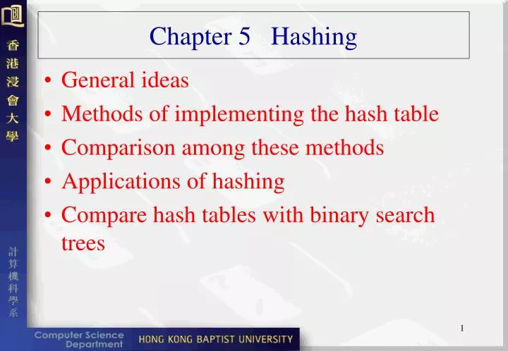 chapter 5 hashing