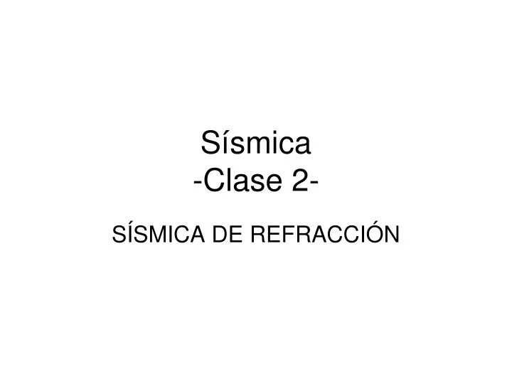 s smica clase 2