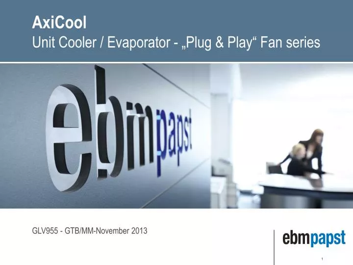 axicool unit cooler evaporator plug play fan series