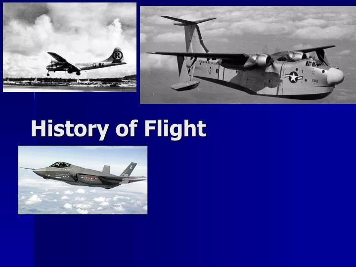 history of flight