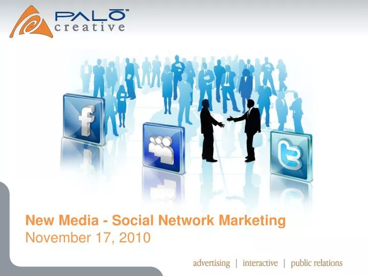 new media social network marketing november 17 2010