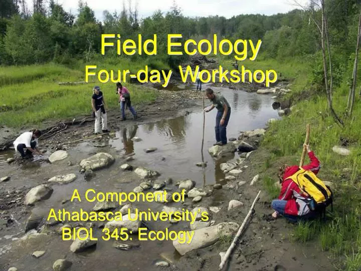 field ecology four day workshop