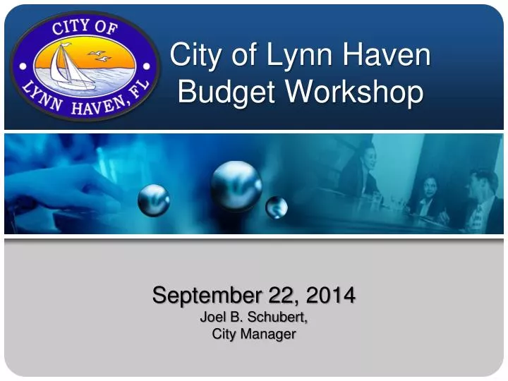 city of lynn haven budget workshop
