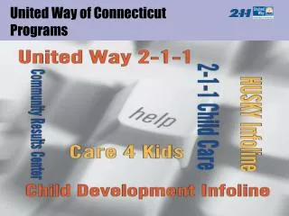 United Way of Connecticut Programs