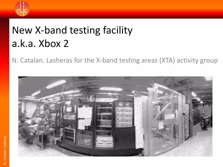 new x band testing facility a k a xbox 2