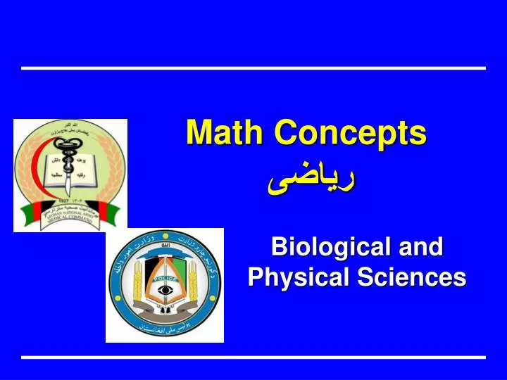 math concepts