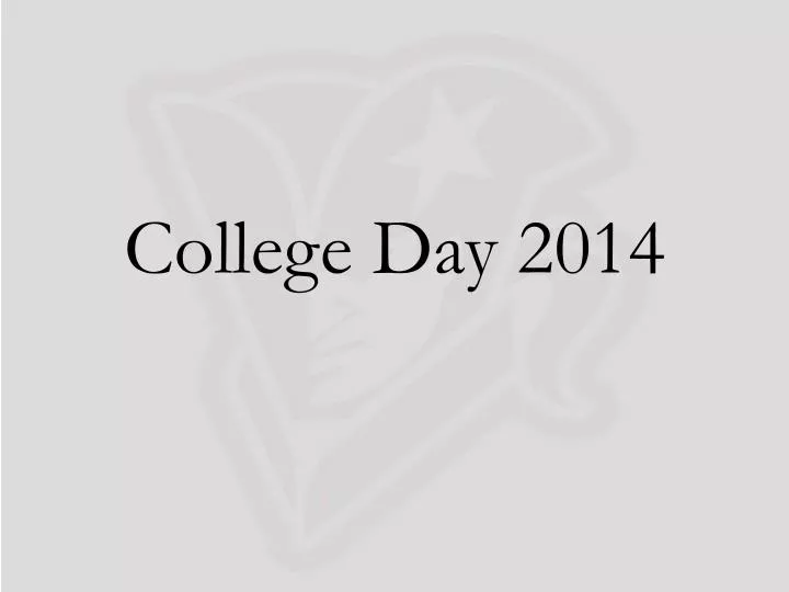 college day 2014