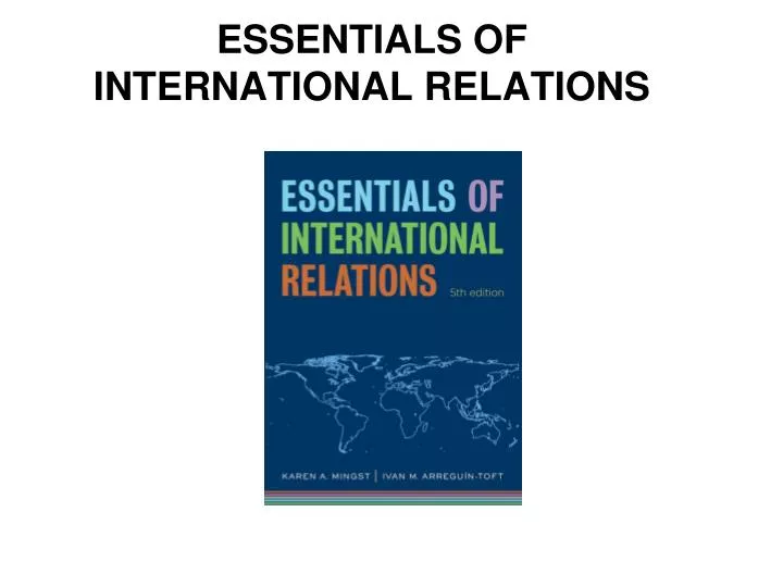 essentials of international relations