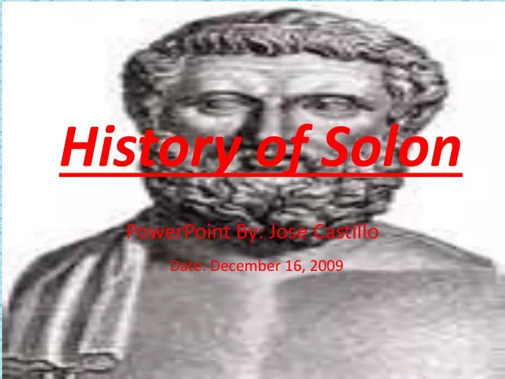 history of solon