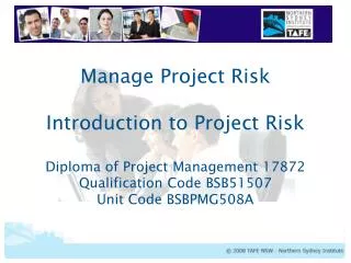 Definition of Project Risk