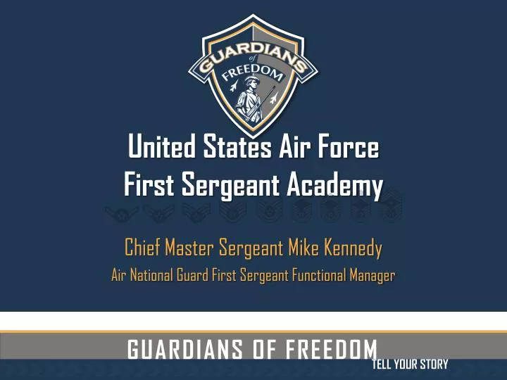united states air force first sergeant academy