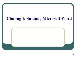 ch ng i s d ng microsoft word