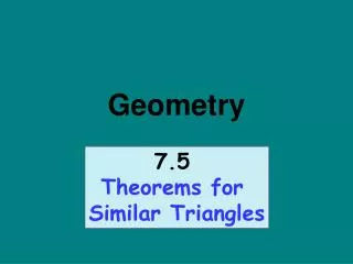 Geometry