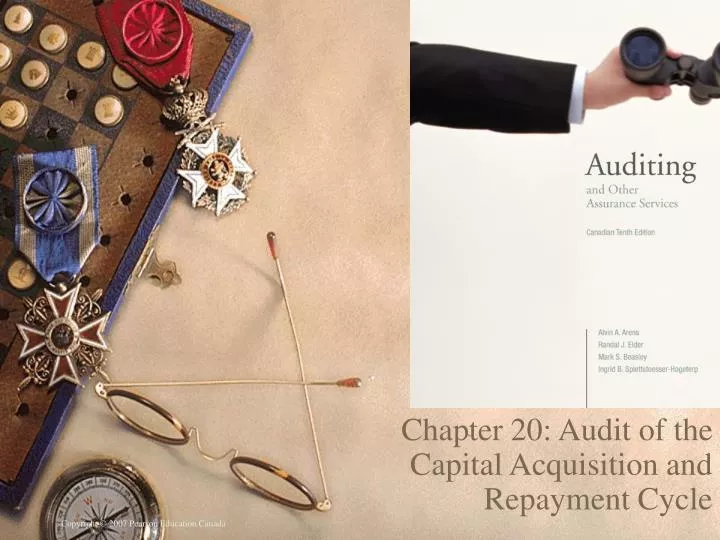 chapter 20 audit of the capital acquisition and repayment cycle