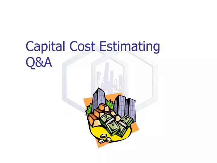 Cost Prof Unit I - Module 21 Costing Techniques The basic types of cost  estimates. - ppt download