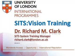 SITS:Vision Training