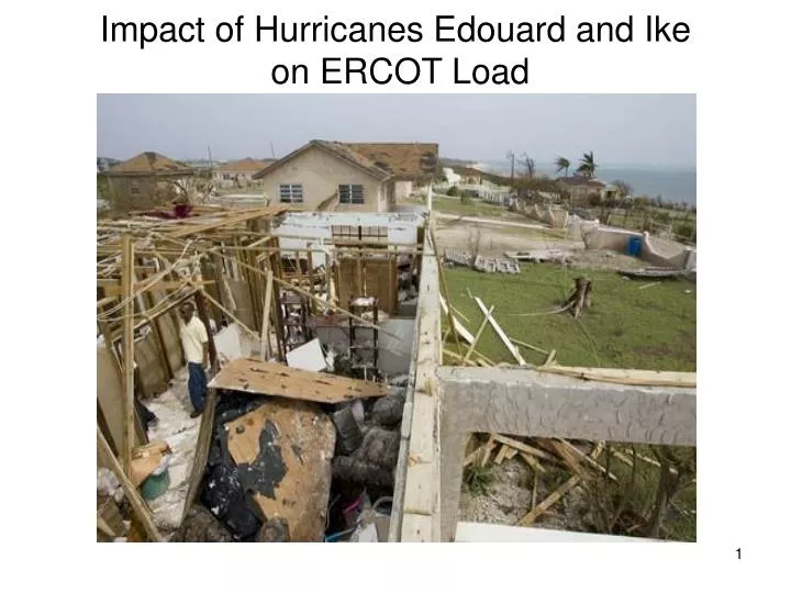 impact of hurricanes edouard and ike on ercot load