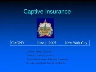 Captive Insurance