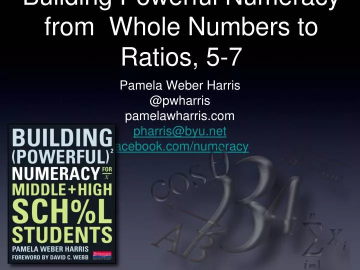 building powerful numeracy from whole numbers to ratios 5 7