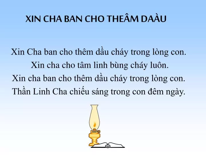 xin cha ban cho the m da u