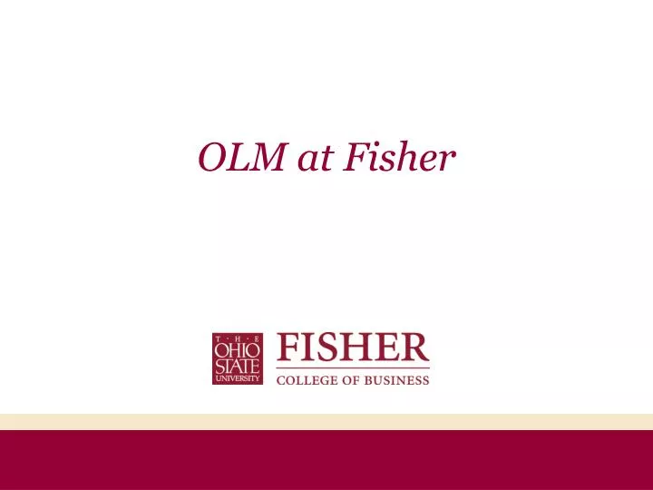 olm at fisher