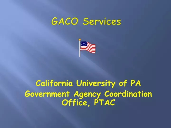 gaco services