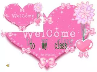 to my class