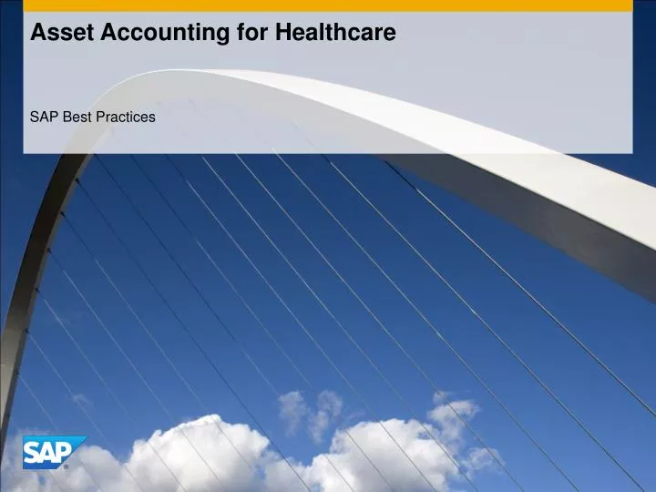 asset accounting for healthcare