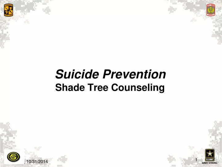 suicide prevention shade tree counseling