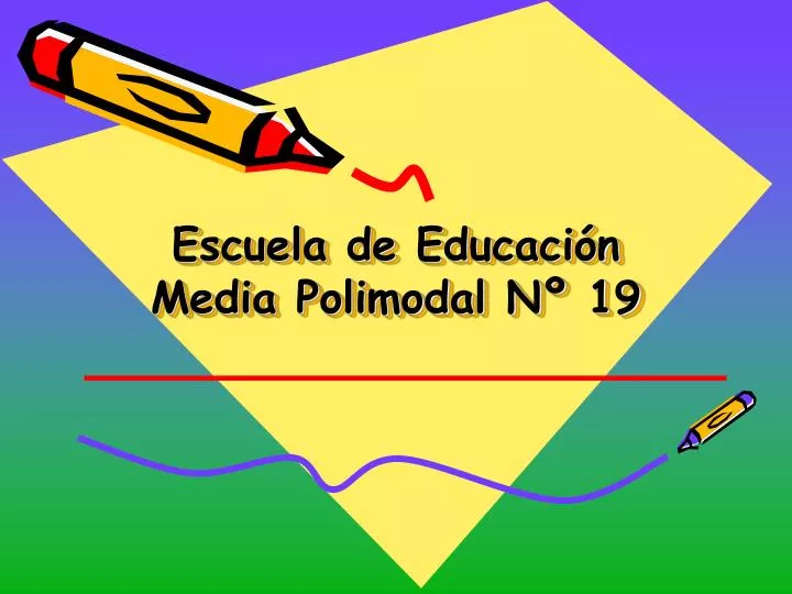 escuela de educaci n media polimodal n 19