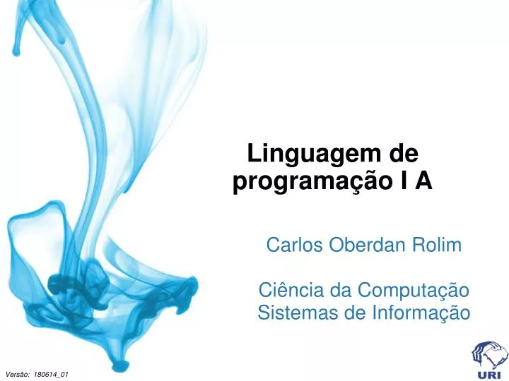 linguagem de programa o i a