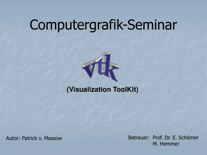 computergrafik seminar