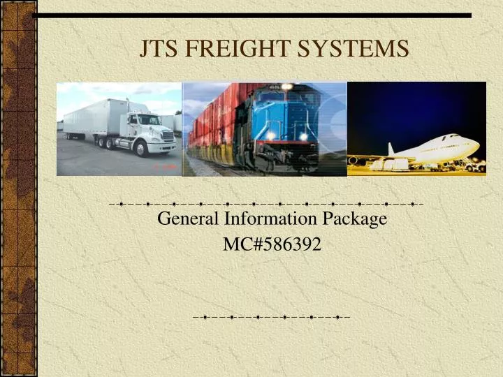 jts freight systems