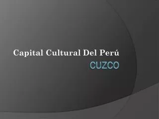 capital cultural del per