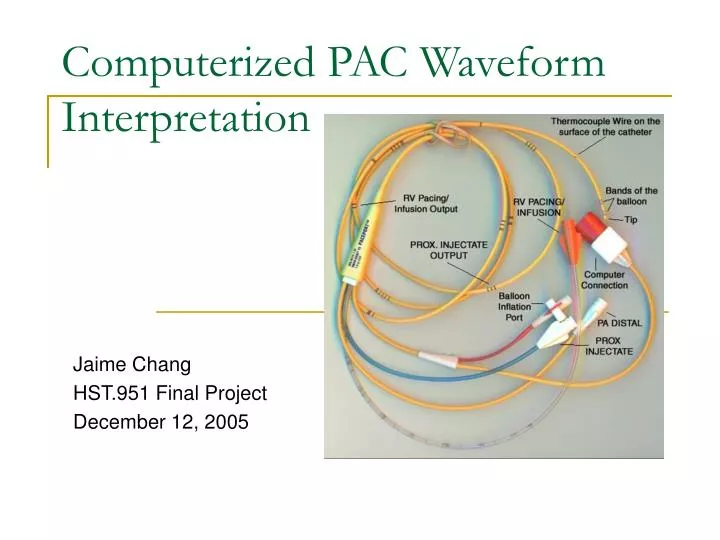 computerized pac waveform interpretation