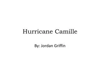 Hurricane Camille