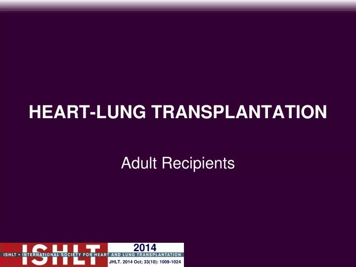 heart lung transplantation