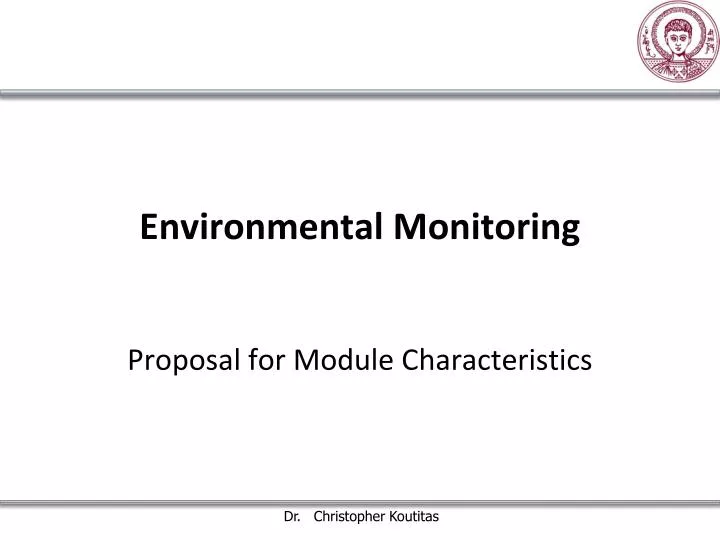 environmental monitoring