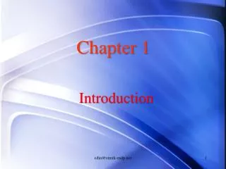 introduction
