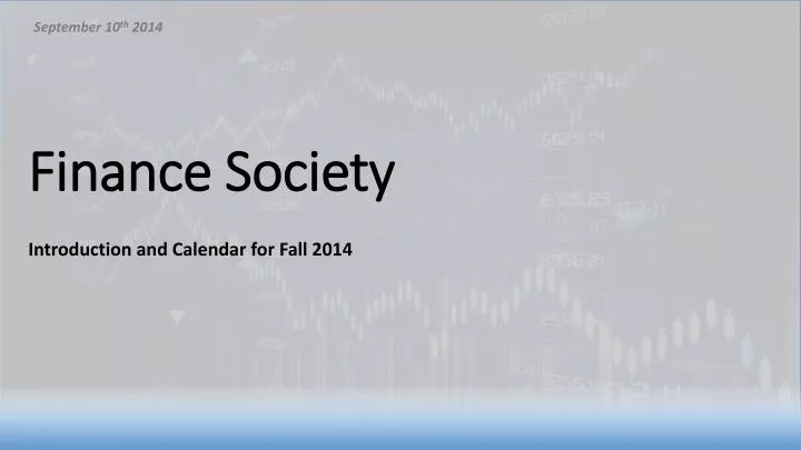 finance society
