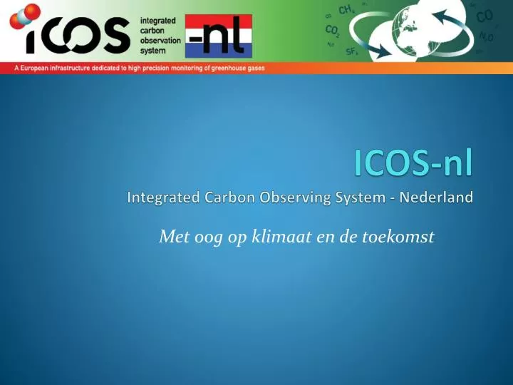 icos nl integrated carbon observing system nederland