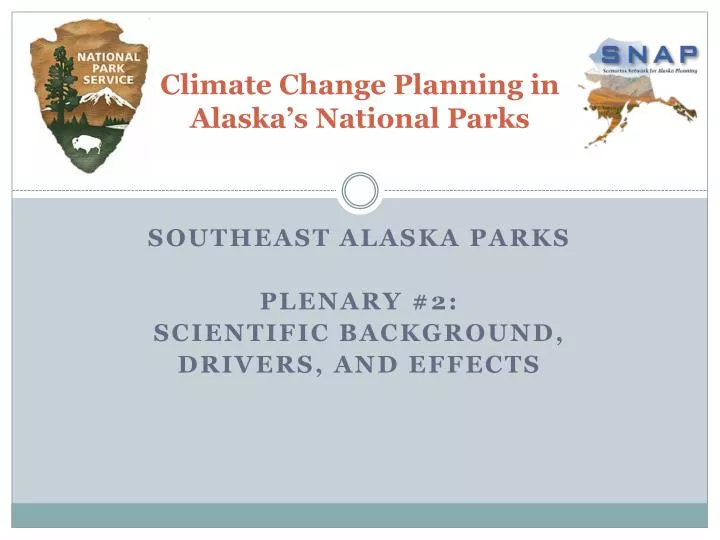 climate change planning in alaska s national parks