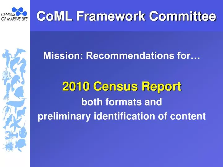 coml framework committee