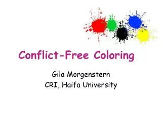 Conflict-Free Coloring